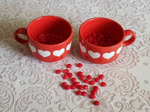 heart cups